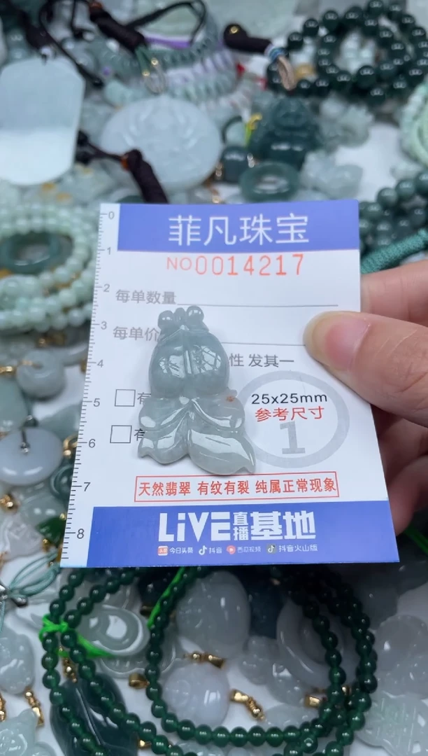 颈饰未镶嵌翡翠14217