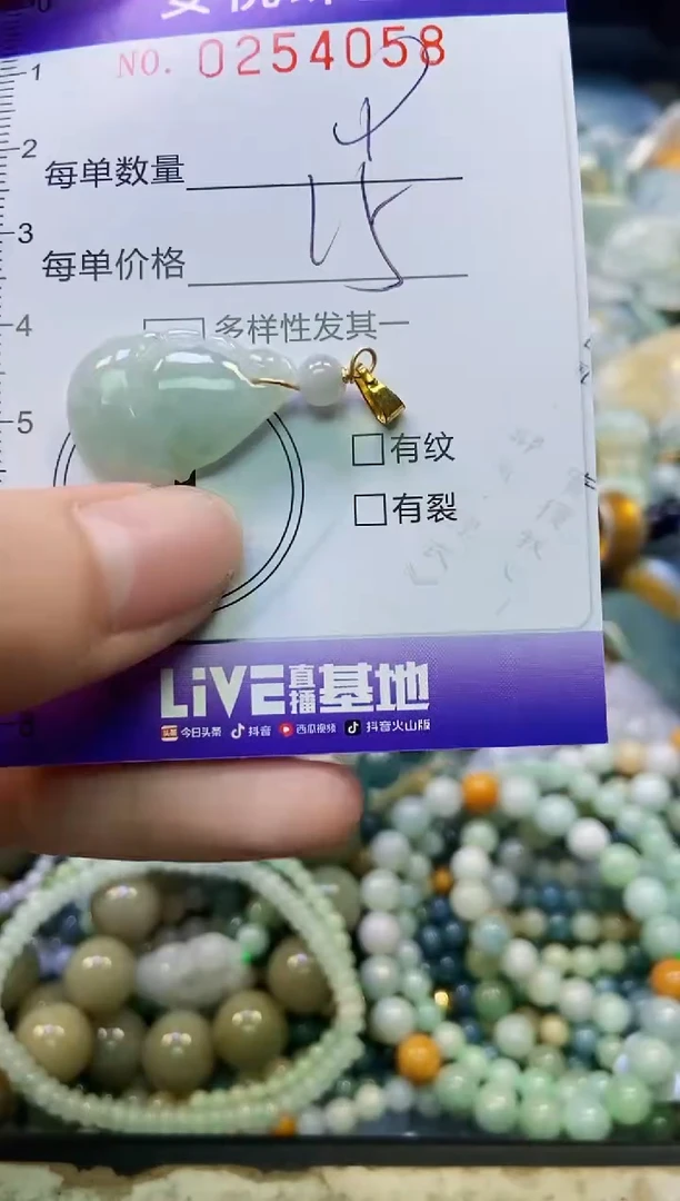 颈饰未镶嵌翡翠闪购0254058