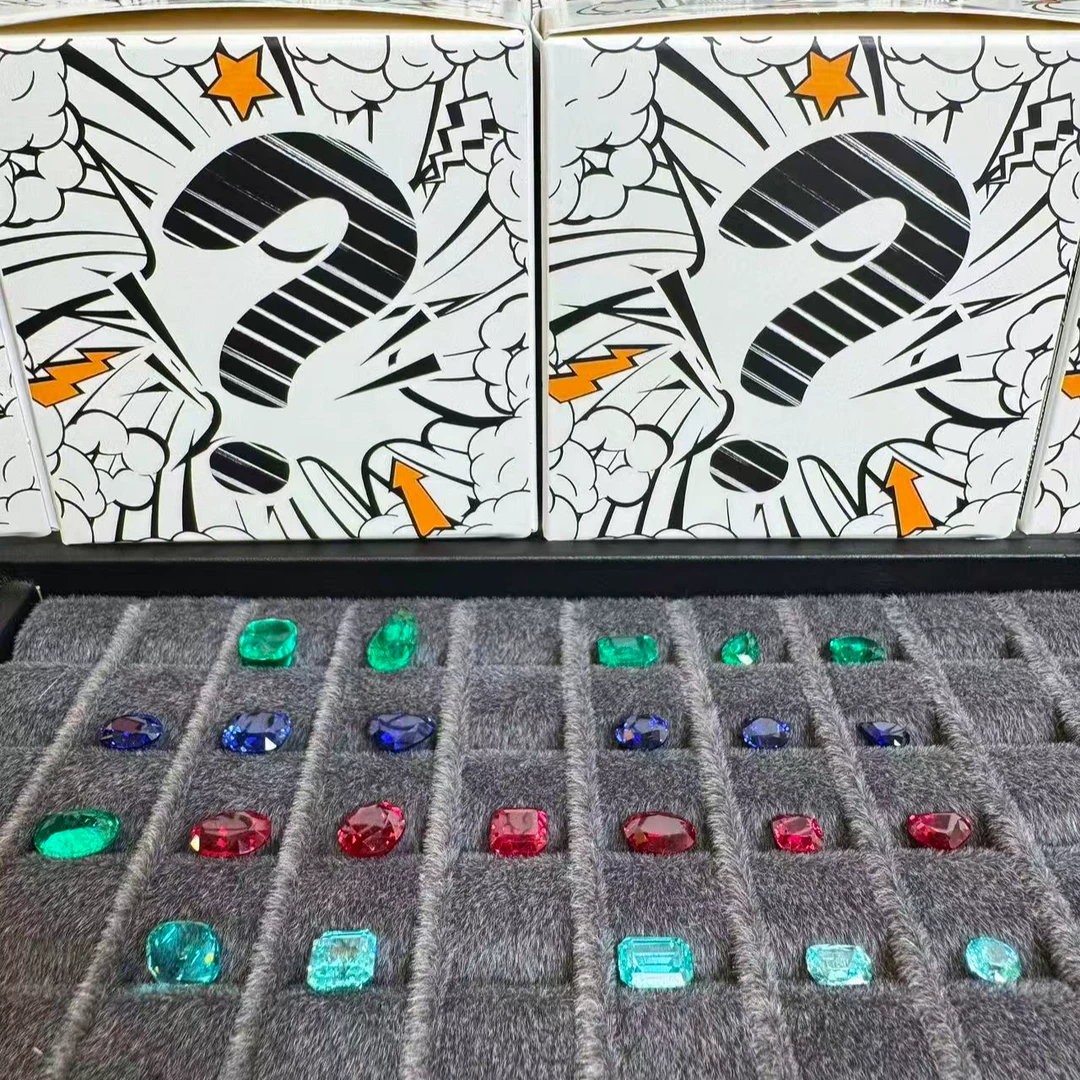 培育全色系宝石文创盒 （直播间默认代拆）（海蓝宝，祖母绿除外）