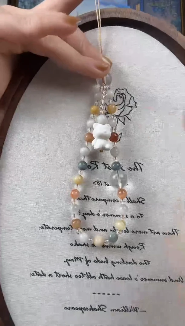 未镶嵌手链水晶天然水晶手机链
