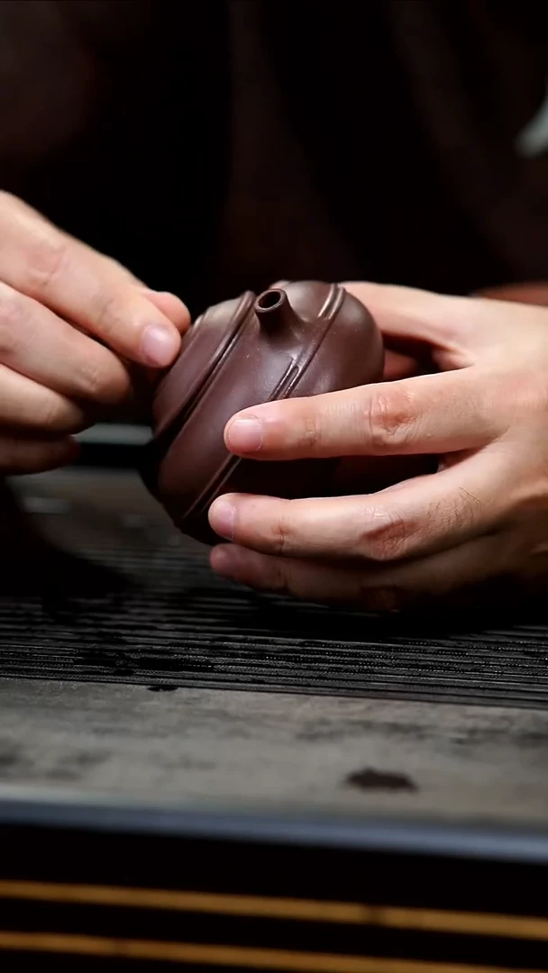 茶壶紫砂03半手底槽清天线宝宝150+降坡铃铛杯