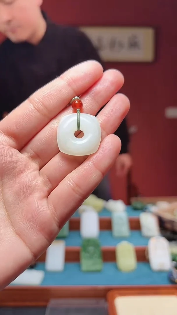 吊坠(不含链)未镶嵌和田玉17