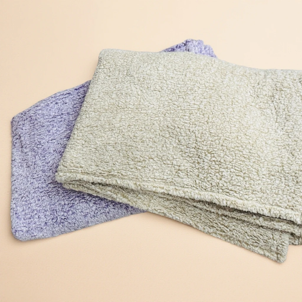 不挑色简约款加厚雪花绒休闲套绒毯家用披肩尺寸约120*150发2