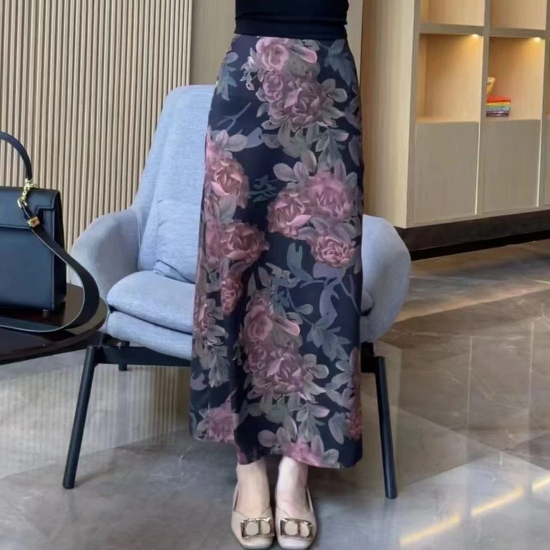 新款夏季顯瘦休閒氣質时尙女半身裙-1530