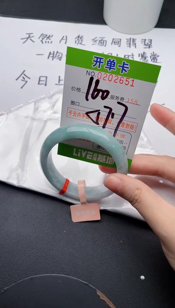 未镶嵌手镯翡翠51天然翡翠A货