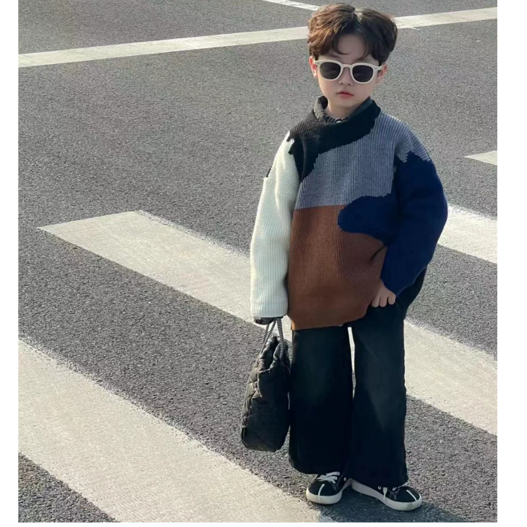 101-199男宝春秋针织毛衣合集2