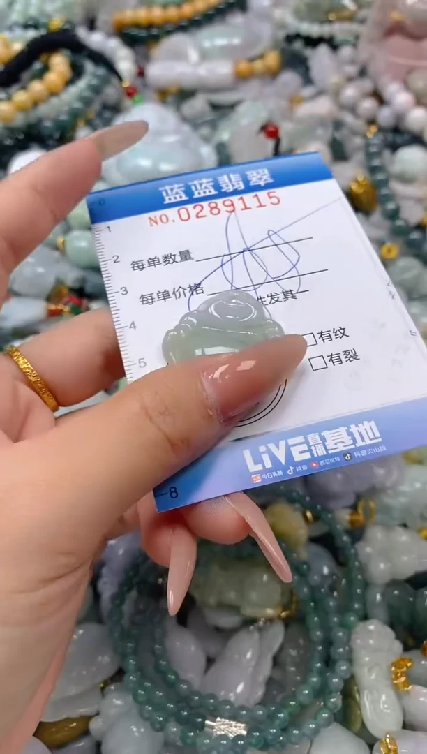 翡翠未镶嵌颈饰闪购0289115多样性发其一