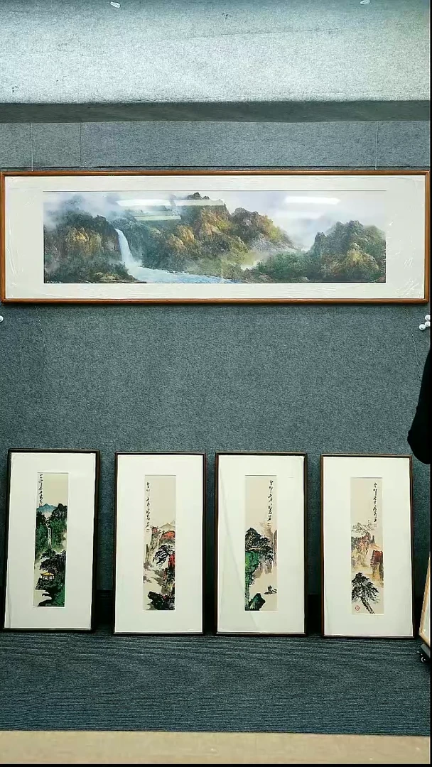 【闪购商品】国画75/徐正道224*69带框