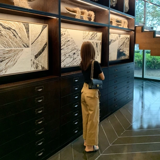 【辣辣直播间】春夏气质极简老钱风西装料百搭九分阔腿裤K004