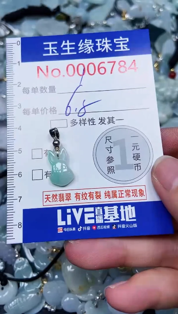 【闪购商品】翡翠颈饰未镶嵌闪购00006784