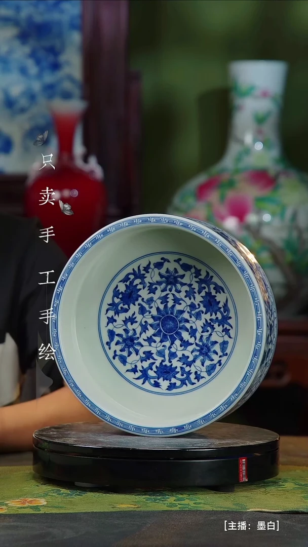 瓷片景德镇手工手绘陶瓷