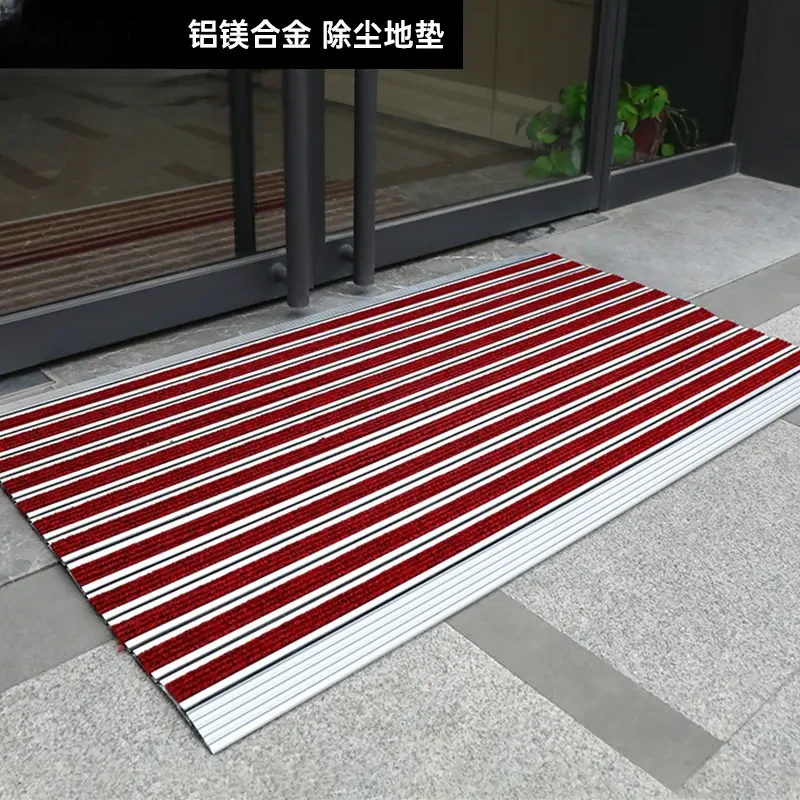 门厅入口铺式免安装铝合金地垫酒店门口除尘刮泥防滑防尘地垫