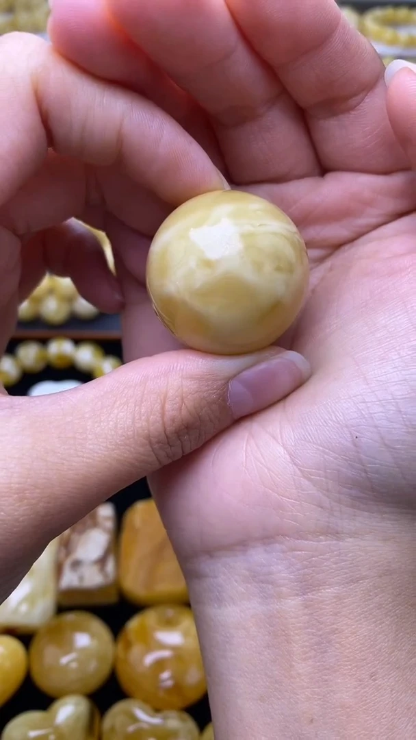 裸石蜜蜡未镶嵌葵.21尺寸30+微瑕