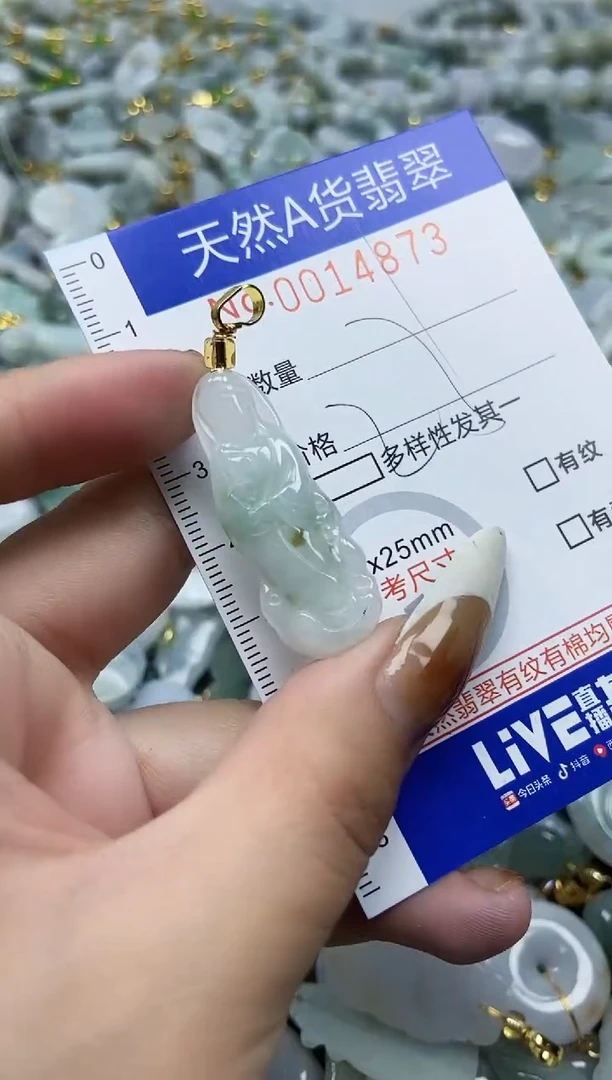 【闪购商品】翡翠颈饰未镶嵌天然A货翡翠