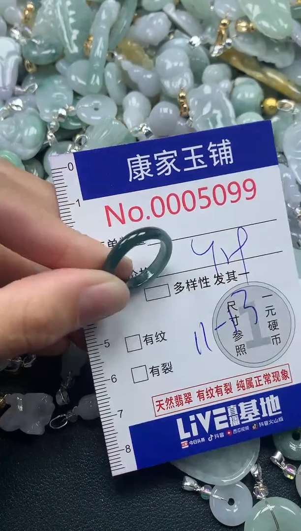 吊坠(不含链)未镶嵌翡翠5099