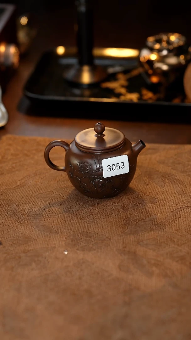【闪购商品】雲梦茶器紫陶小壶3053