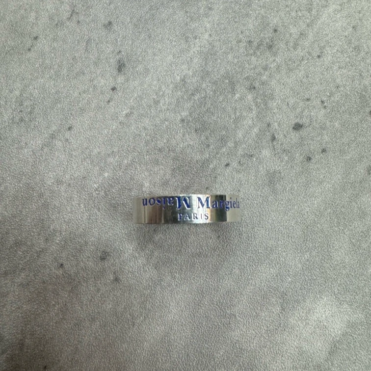 全新未使用 Maison Margiela/梅森马吉拉 蓝色 反转 戒指/8-9码