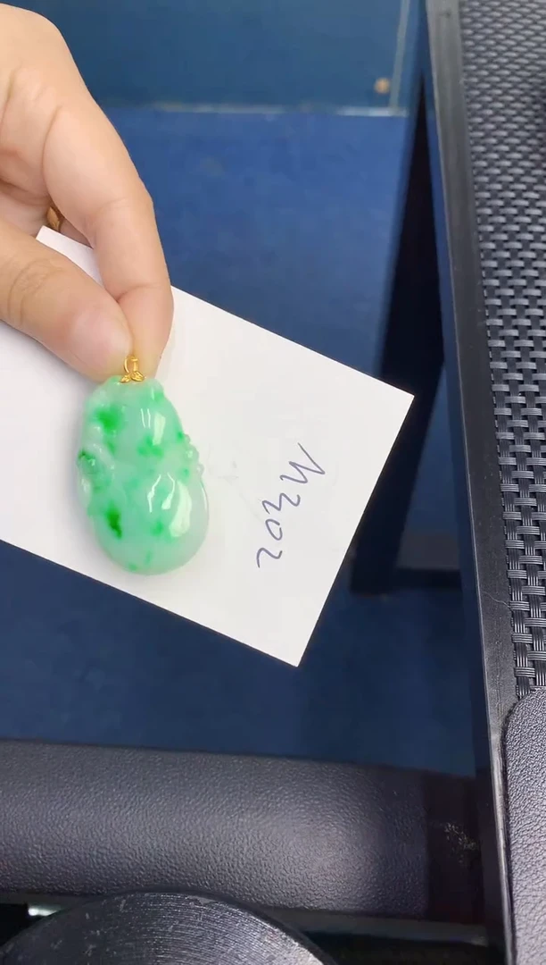 【闪购商品】翡翠颈饰18K金镶嵌000000000