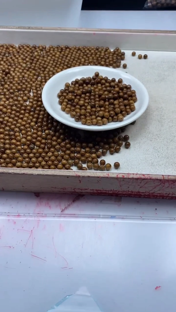 【闪购商品】檀香木散珠w839库克6mm*15颗