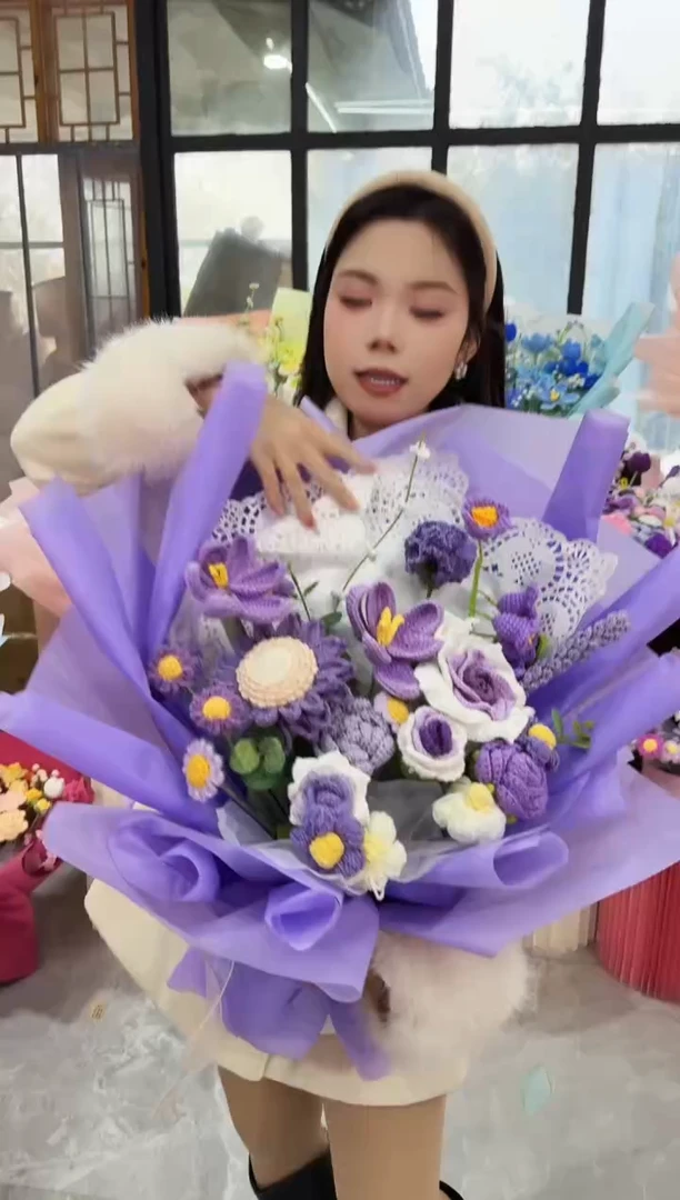 非遗手工定制花束，孤品清仓！