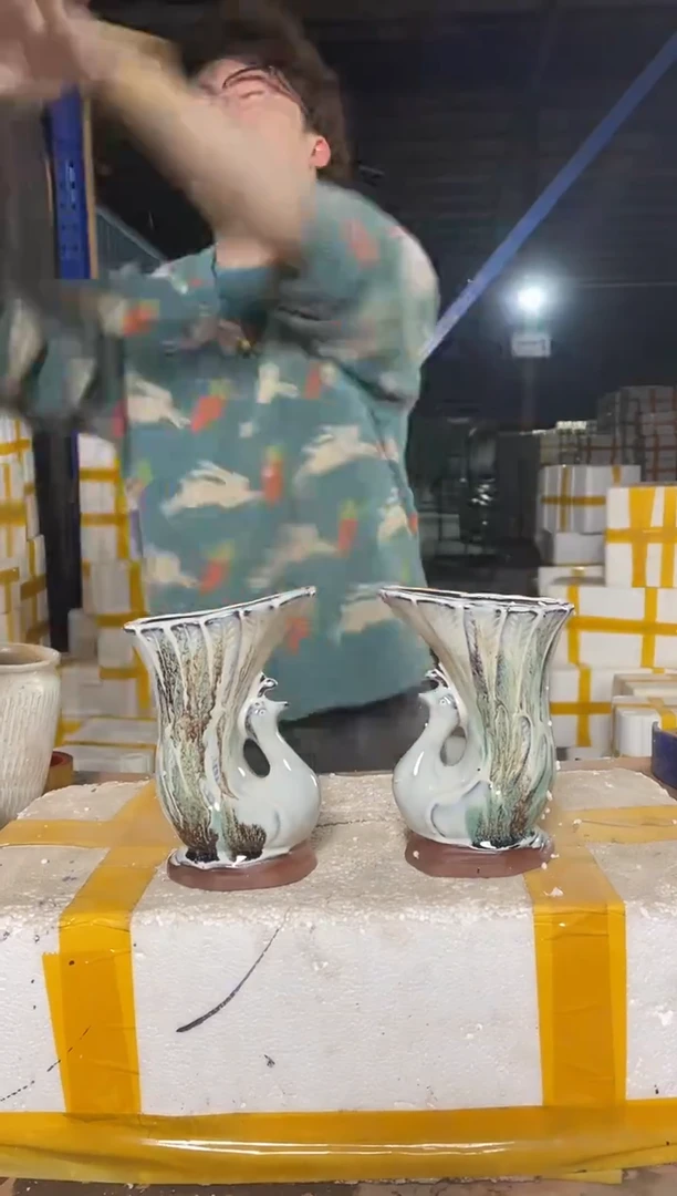 紫砂花盆宜兴紫砂粗陶花盆9.9/12