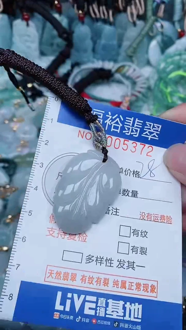 【闪购商品】翡翠颈饰未镶嵌...0005372