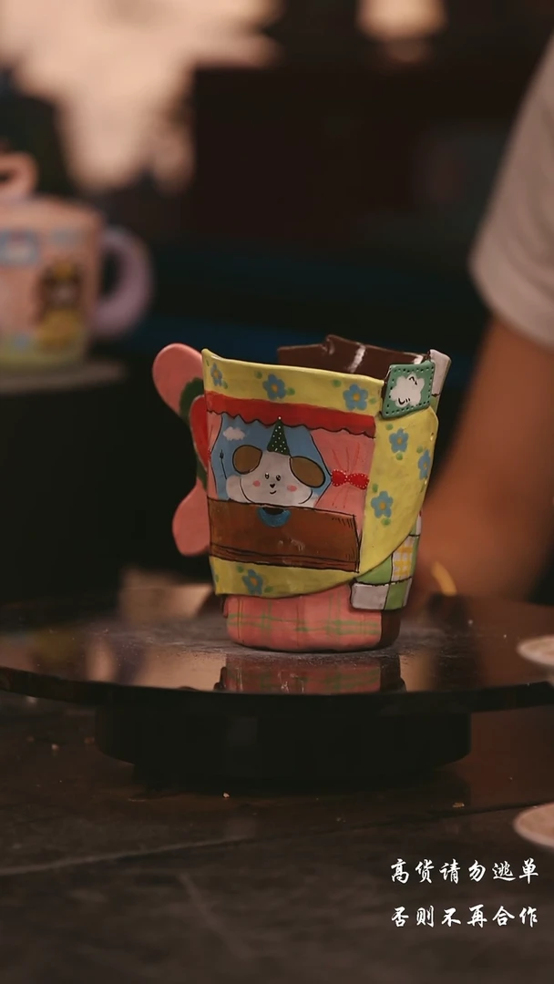 陶瓷景德镇可爱设计师款陶瓷