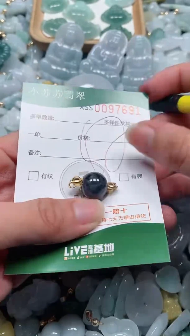 【闪购商品】翡翠颈饰未镶嵌闪购商品0097691