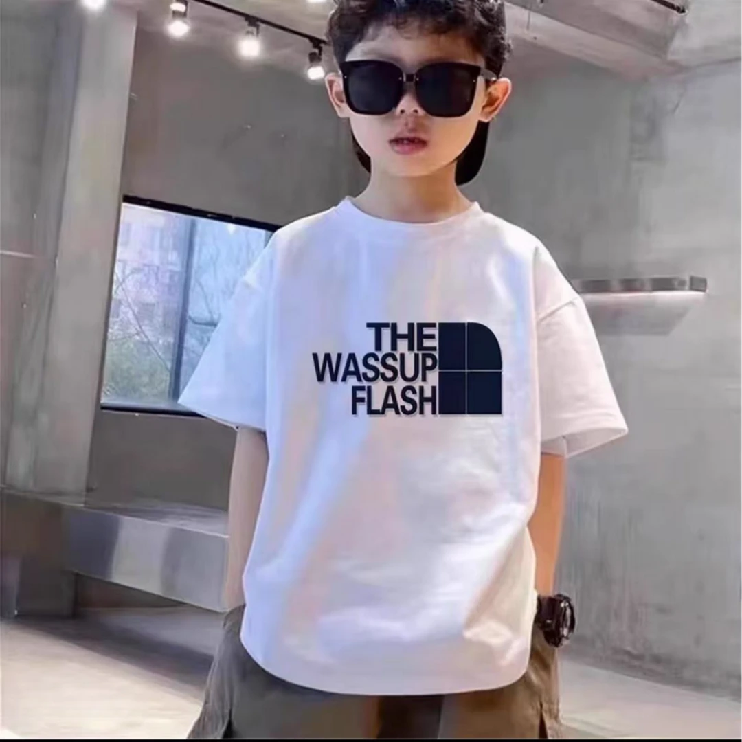 【100%纯棉】儿童T恤短袖2025年夏季新款中大童男童夏款男孩半袖潮T