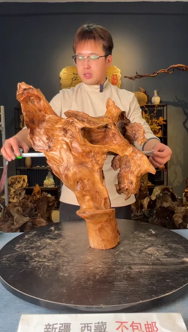 【闪购商品】木卢师傅根艺作品(不包含人物摆件）