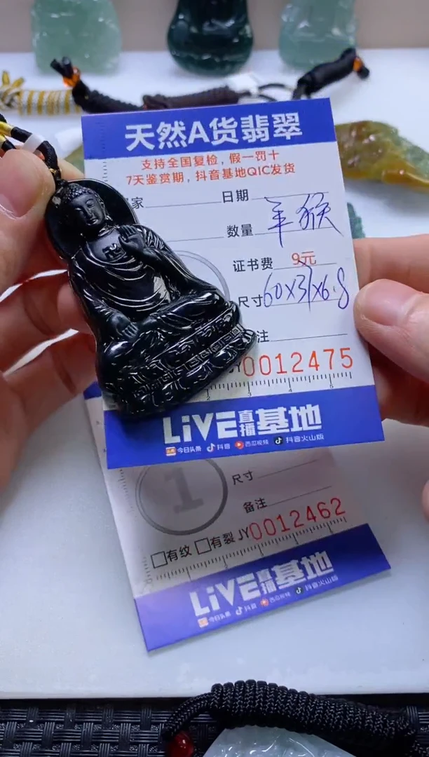 翡翠未镶嵌颈饰