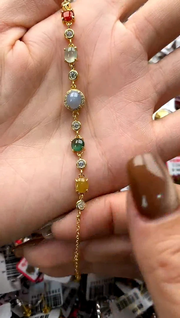 【闪购商品】翡翠戒指银S925镶嵌99999   2