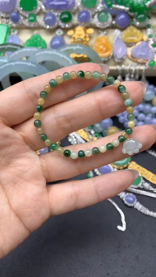 【闪购商品】翡翠手串未镶嵌5-中国好珍宝