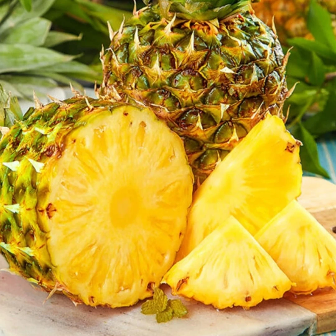 【金钻凤梨1个/盒】默认削好发货