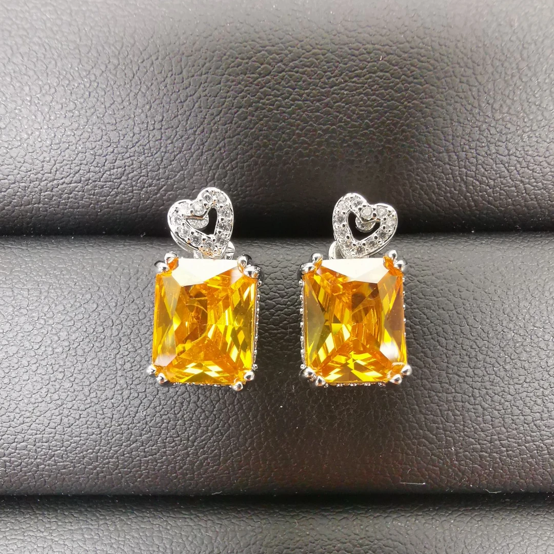 黄钻耳坠 品质级 -E0801