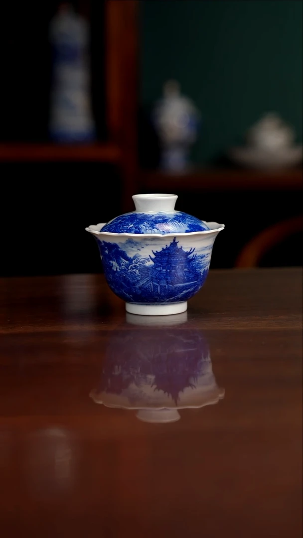 自成堂柴窑 海桥风华图