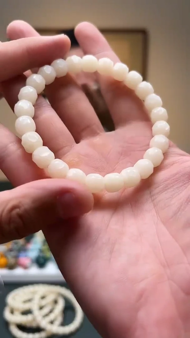 菩提根/象牙果手串9mm+精工无相菩提根单圈