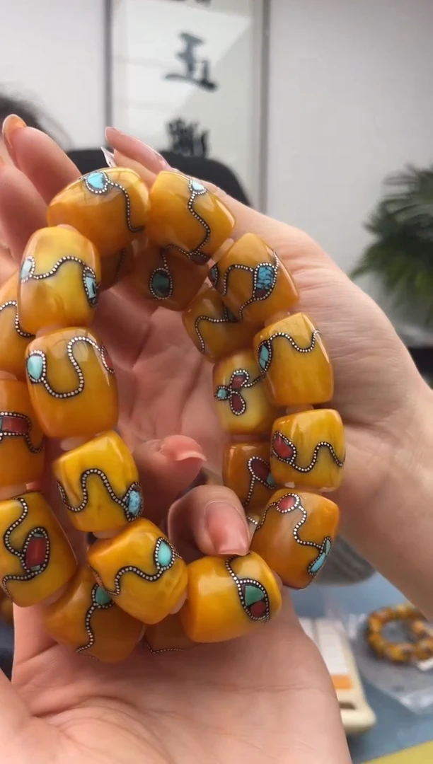 【闪购商品】蜜蜡珠宝奇石未镶嵌多样性发其一，假一罚十057