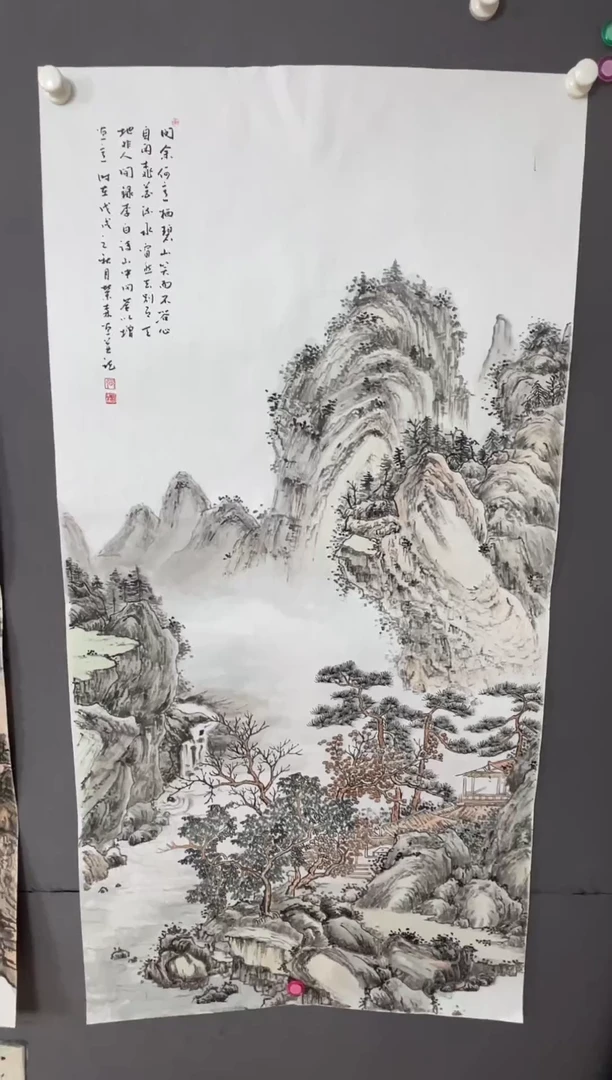 国画国画山水花鸟人物