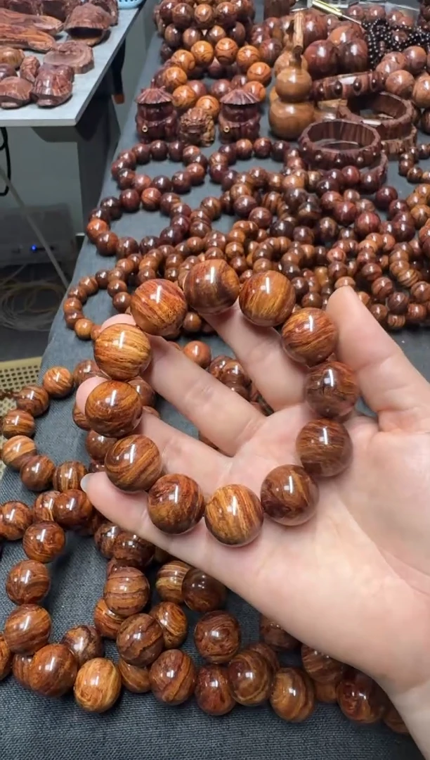 【闪购商品】黄花梨/降香黄檀手串/手链正宗2.0规格海黄手串