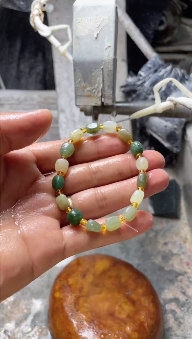 手串未镶嵌和田玉【手艺人623】01