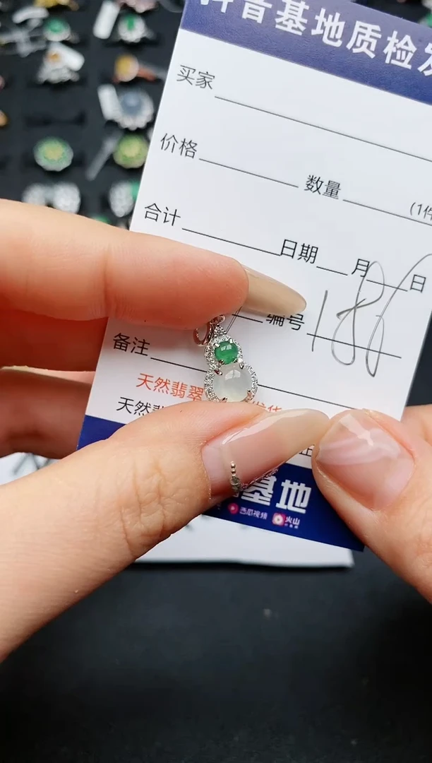 【闪购商品】翡翠颈饰银S925镶嵌.........