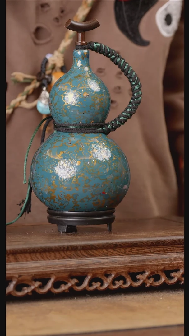 188号精品天然大漆酒葫芦一物一拍~