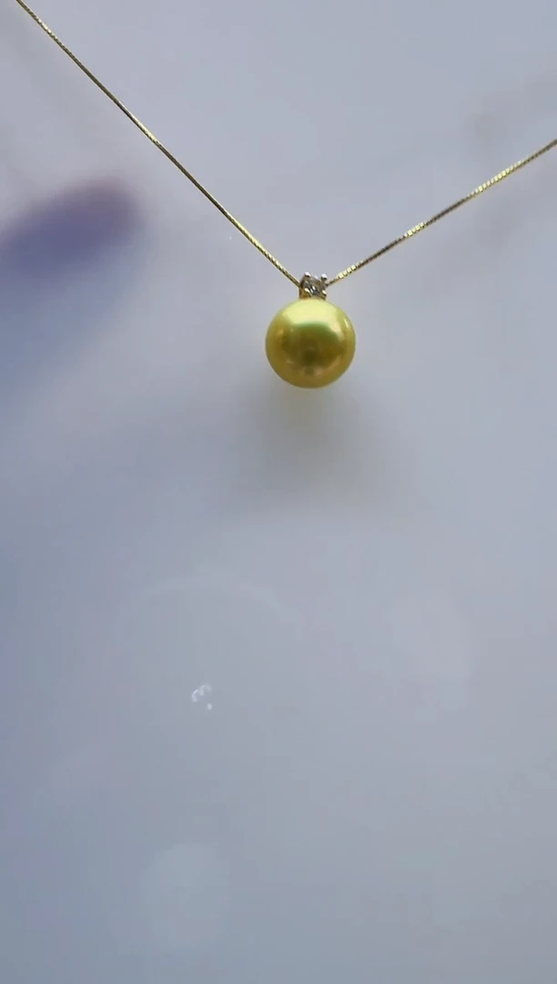 锆石链子925银吊坠 A152