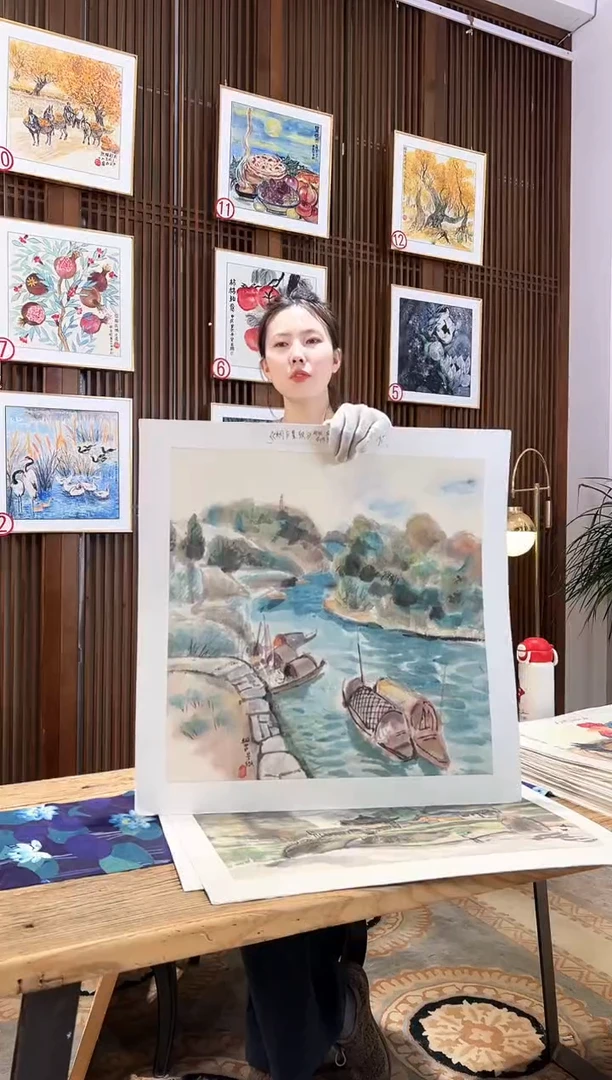 版画版画耿玉琨名章限量版画S