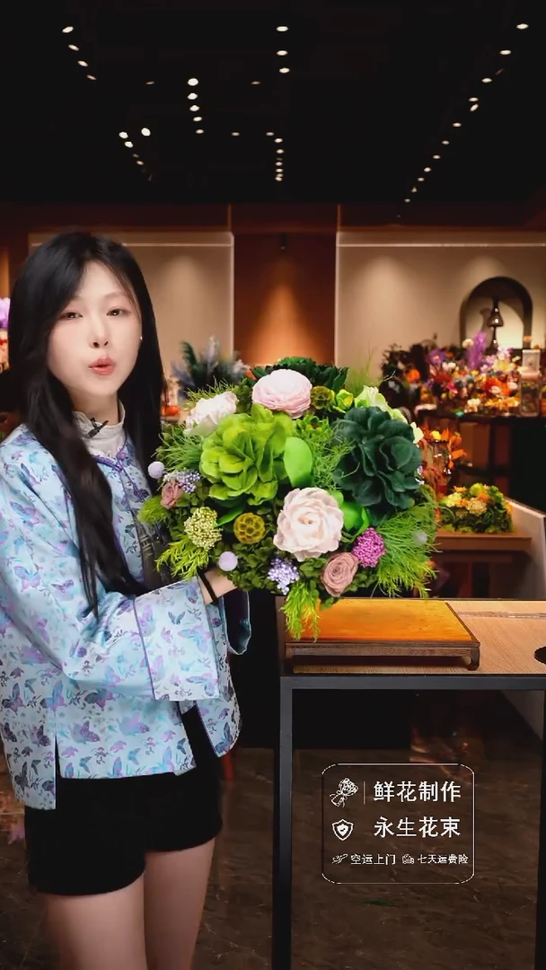 琉璃手工艺品手工花器花束空运包邮送货上门-以图片为准