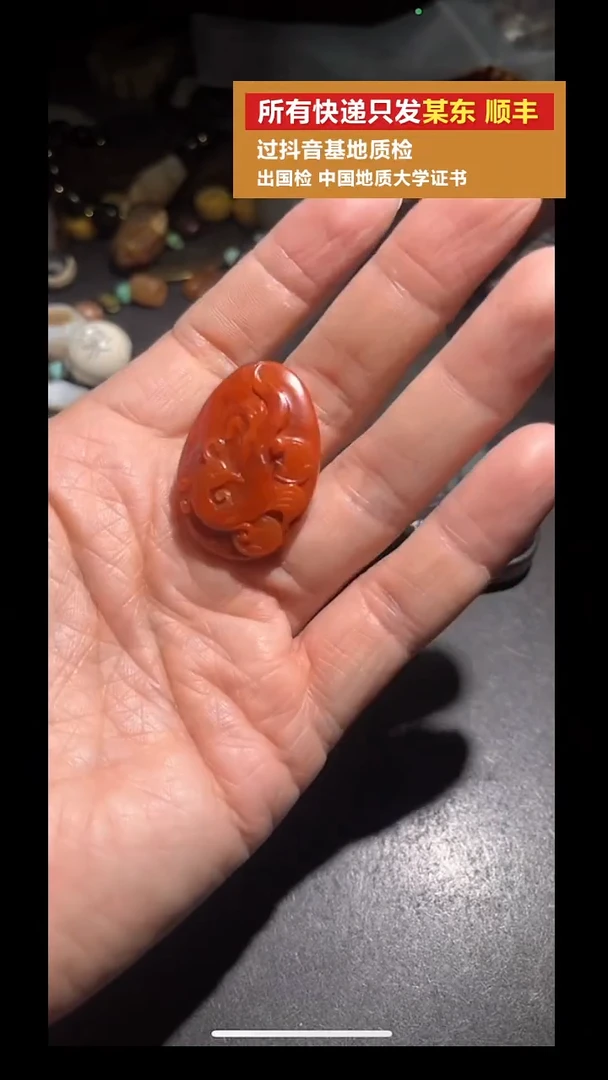 颈饰未镶嵌南红玛瑙pz1008-37