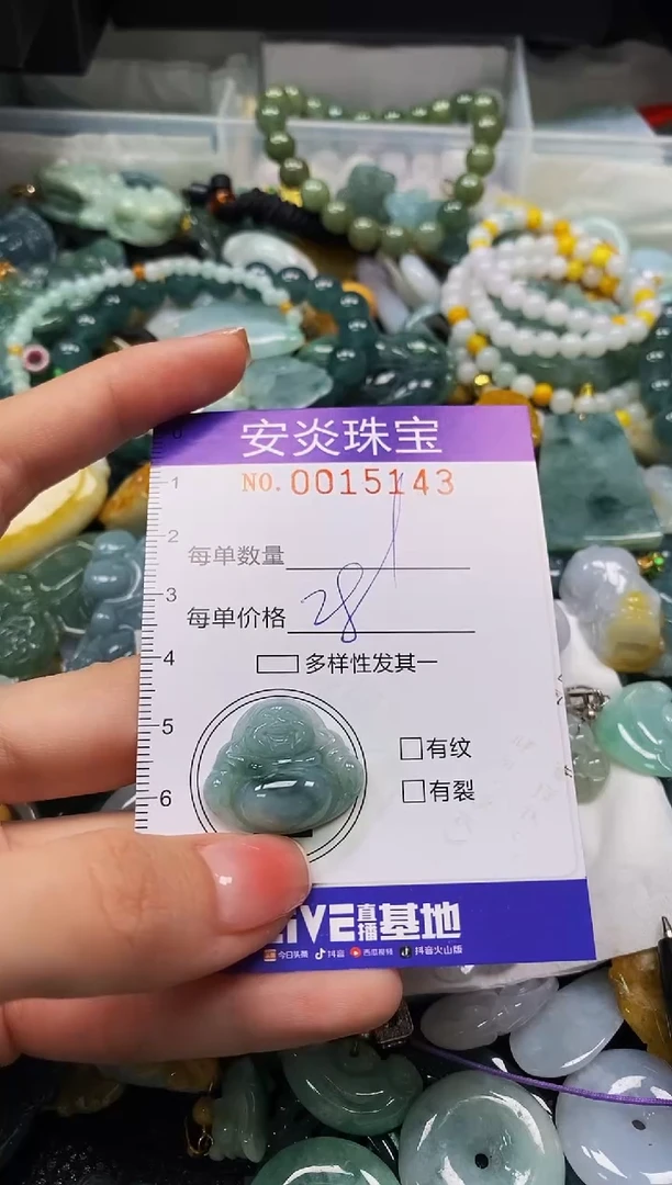 颈饰未镶嵌翡翠闪购0015143