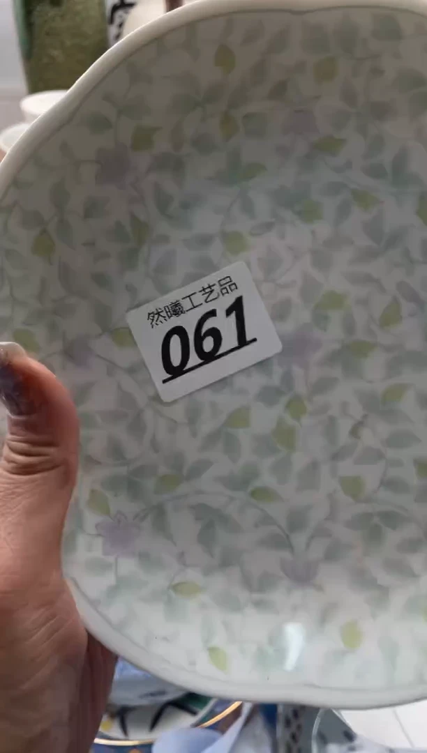 【闪购商品】瓷片061然曦海外工艺品18包邮