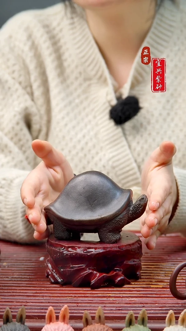 紫砂茶宠宜兴紫砂茶宠摆件